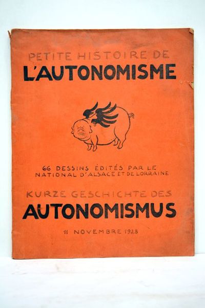 PETITE histoire de l'autonomisme. 66 dessins édités par le National …