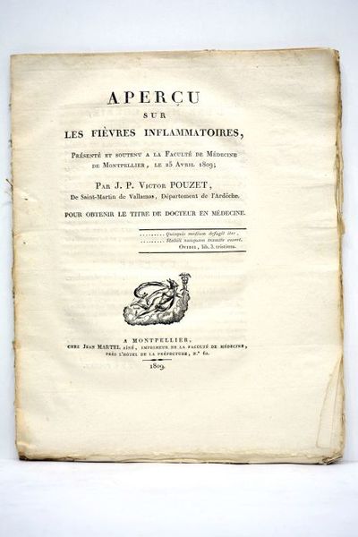 Aperçu sur les fièvres inflammatoires, présenté et soutenu à la …