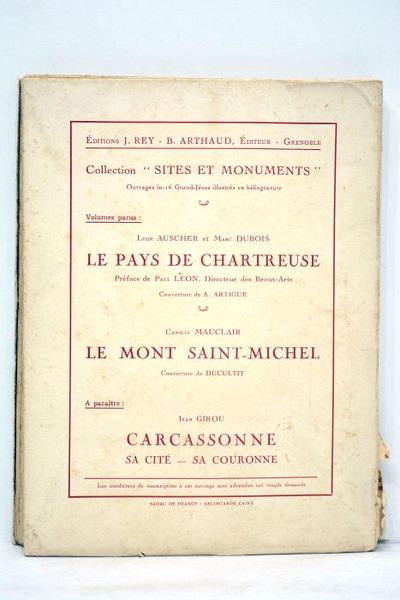 Le mont Saint-Michel. Couverture de Ducultit. Ouvrage orné de 95 …