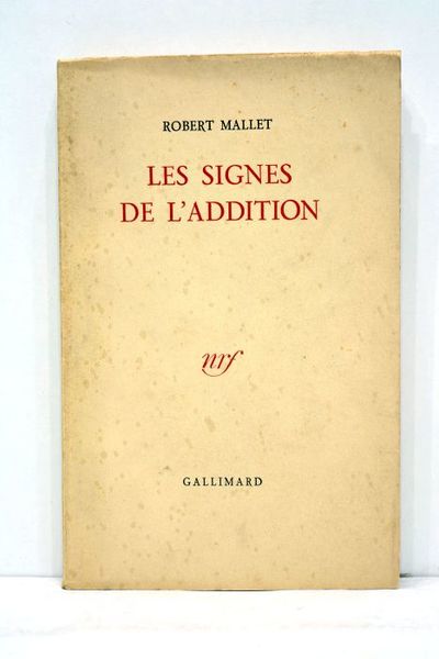 Les signes d'addition.