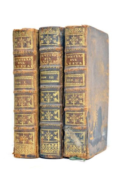 Conférences écclesiastiques de Paris sur l'usure et la restitution, où …