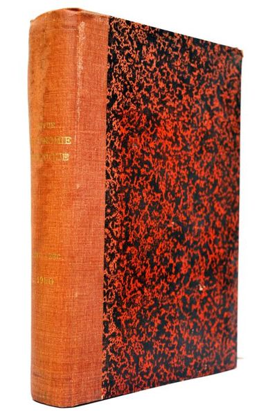 Revue d'economie politique. Soixantième année.