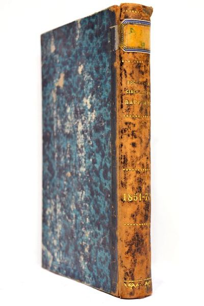 DOCUMENTS pour servir à l'Histoire du Second Empire. Circulaires, rapports, …