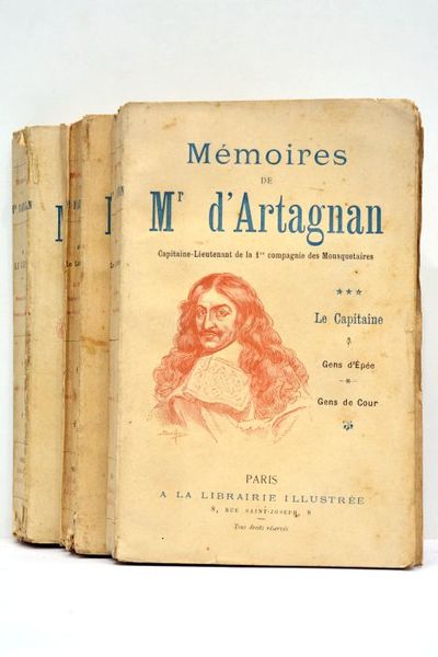 Mémoires de M. d'Artagnan, capitaine-lieutenant de la première compagnie de …