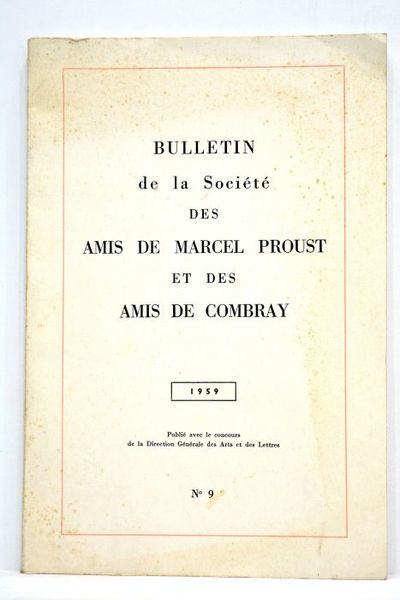 BULLETIN de la Société des Amis de Marcel Proust et …