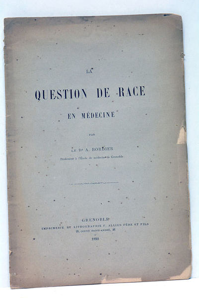 La question de race en médecine.
