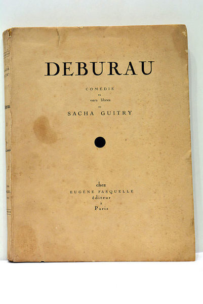 Deburau comédie en vers libres.