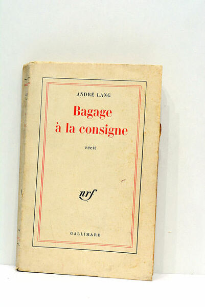 Bagage à la consigne.