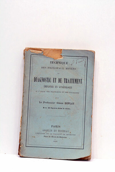 Technique des principaux moyens de diagnostic et de traitement. Employés …