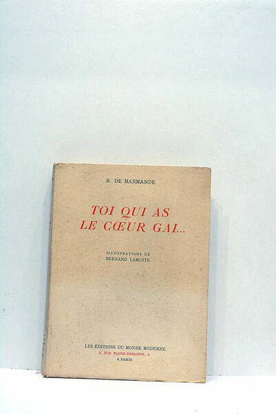 Toi qui as le coeur gai… Roman.