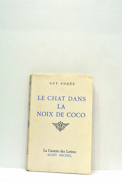 Le chat dans la noix de Coco. Roman.