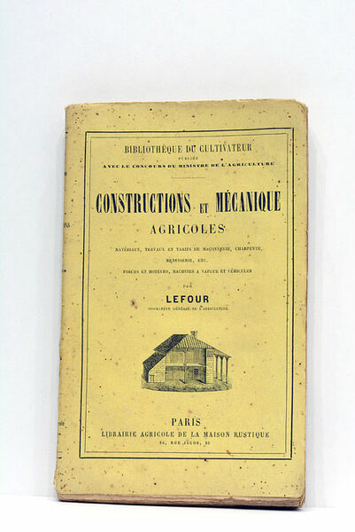 Constructions rurales et mécanique agricole. Travaux et tarifs de maçonnerie, …