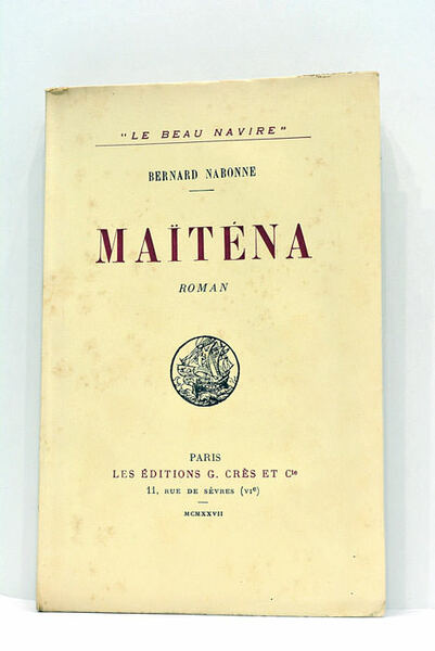 Maïténa. Roman.