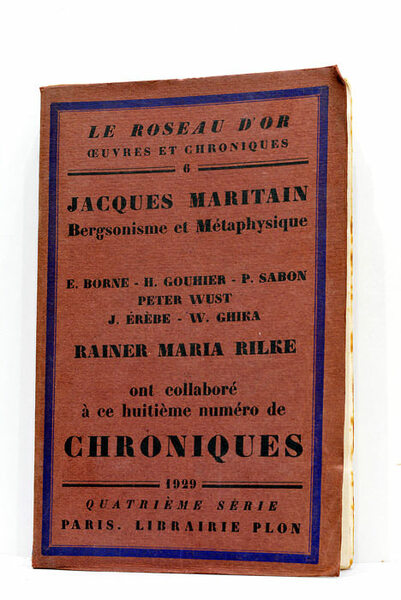 HUITIÈME NUMÉRO DE CHRONIQUES.