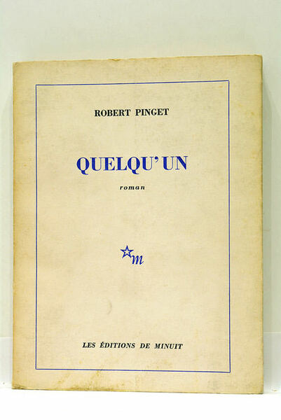 Quelqu'un. Roman.