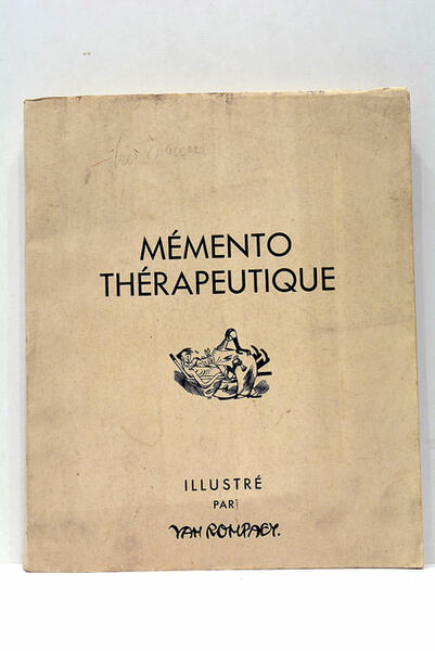 MÉMENTO THÉRAPEUTIQUE. Illustré par Van Rompaey.