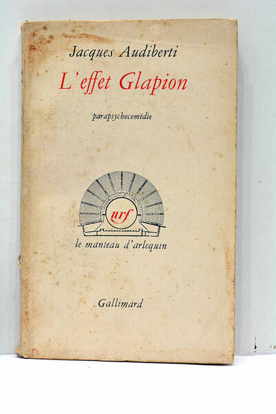 L'Effet Glapion. Parapsychocomédie.