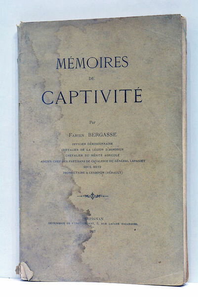 Mémoires de Captivité.