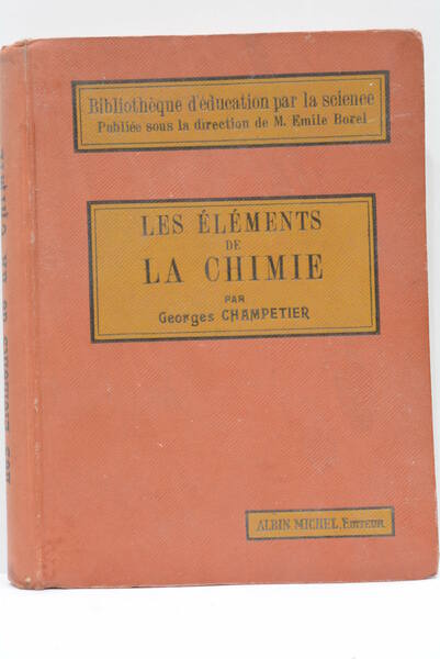 Les Éléments de la Chimie.