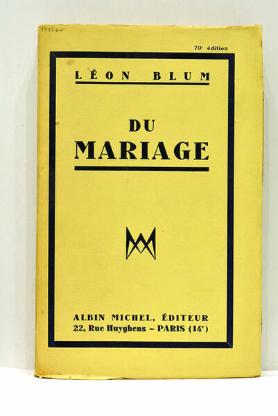 Du Mariage.