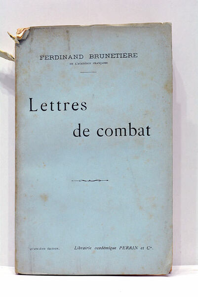 Lettres de combat.