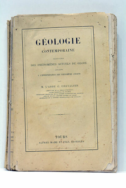 Géologie Contemporaire. Histoire des phénoménes actuels du globe appliquée à …