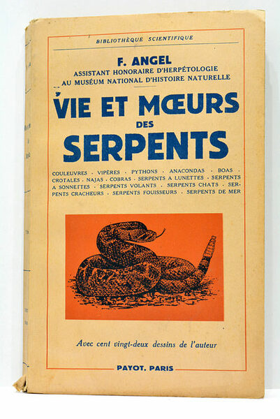 Vie et moeurs des serpents. Avec 122 figures dans le …