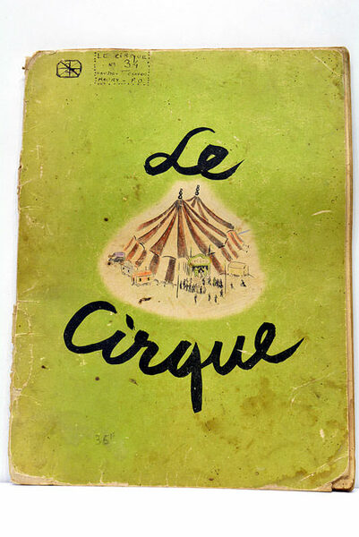 Le Cirque. Illustrations de Pierre Luc.