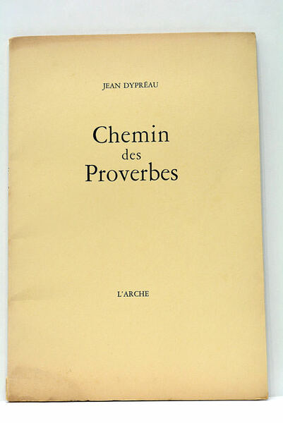 Chemin des Proverbes.