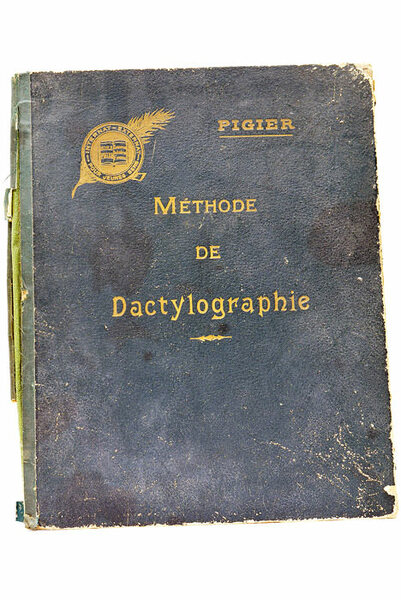ÉCOLE PIGIER. COURS DE DACTYLOGRAPHIE. MÉTHODE PIGIER. EXERCICES D'APPLICATIO. MODÈLES.