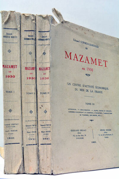 Mazamet en 1930. Un centre d'activité économique du Midi de …