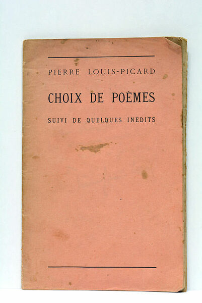 Choix de poèmes. Suivi de quelques inédits.
