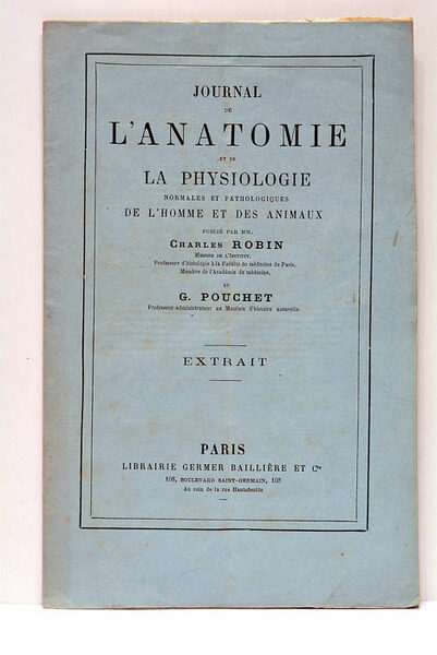Journal de l'Anatomie et de la Physiologie normales et pathologiques …
