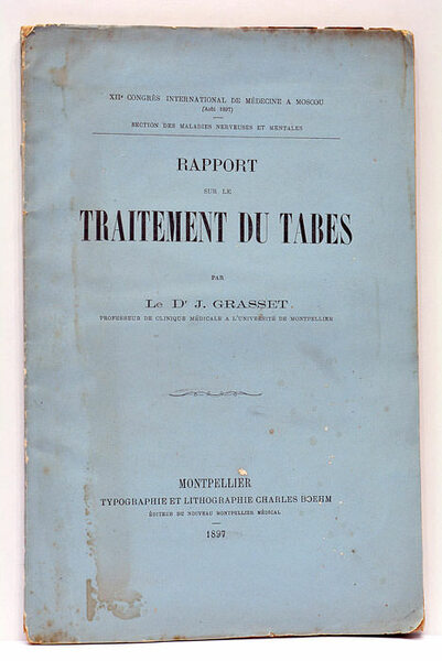 Rapport sur les traitements du Tabes.