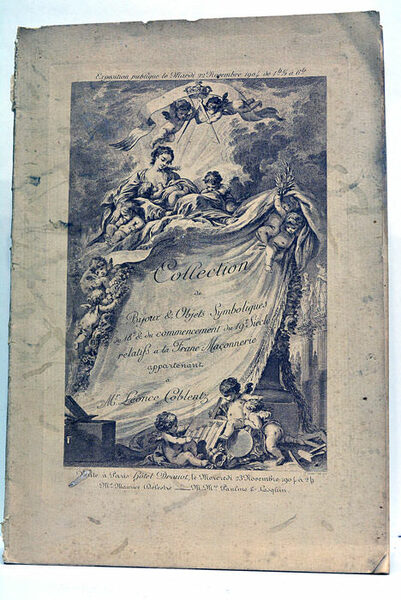 CATALOGUE DES BIJOUX, décorations, insignes, diplomes, gravures, objets divers, curiosités. …