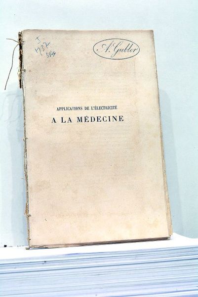 Applications de l'Electricité à la Médecine. Etat actuel de la …