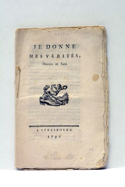 JE DONNE MES VERITES. Ouvrez et Lisez.