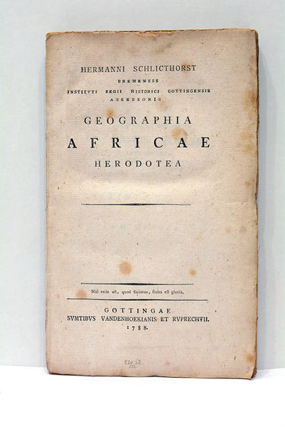 Geographia Africae Herodotea.