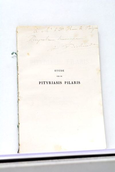 Etude sur la Pityriasis Pilaris.