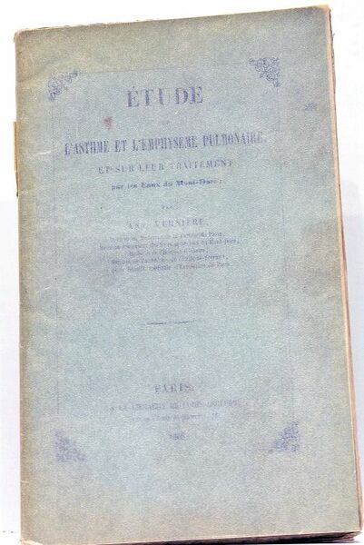 Etude sur l'asthme et l'emphysème pulmonaire, et sur leur traitement …