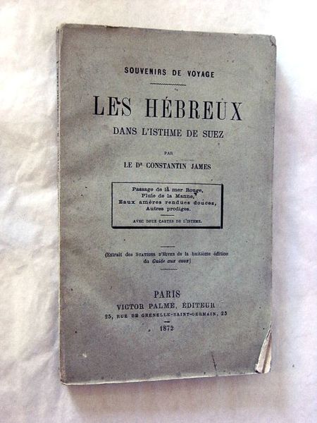 Les Hébreux dans l'isthme de Suez. Passage par la mer …