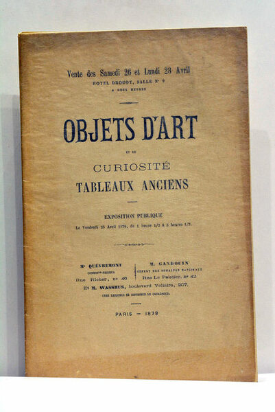 OBJETS D'art et de curiosité, tableaux anciens.