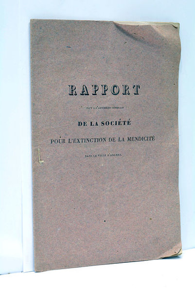 Rapport fait à l'Assemblée Générale de la Société pour l'Extinction …