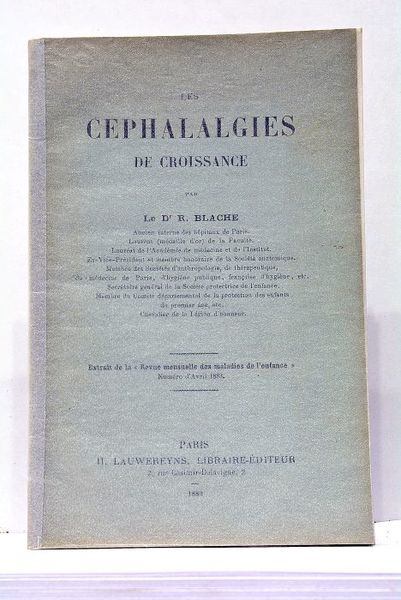 Les Cephalalgies de Croissance.