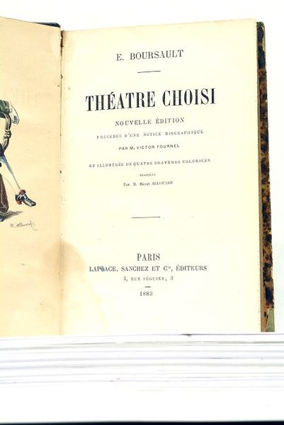 Théâtre Choisi. Nouvelle Edition précédée d'une Notice Biographique par M. …