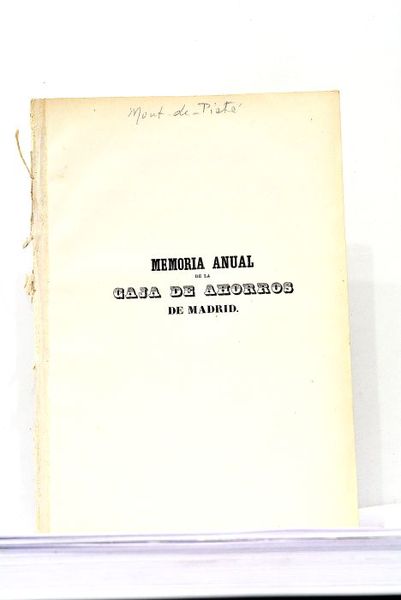 MEMORIA ANUAL de la Caja de Ahorros de Madrid y …