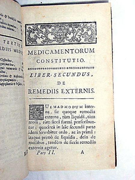 Medicamentorum Constitutio, seu Formulae. In lucem editae ac auctae, cura …