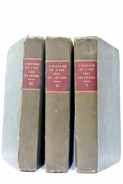 Manuel de l’Histoire de l’Art chez les Anciens.