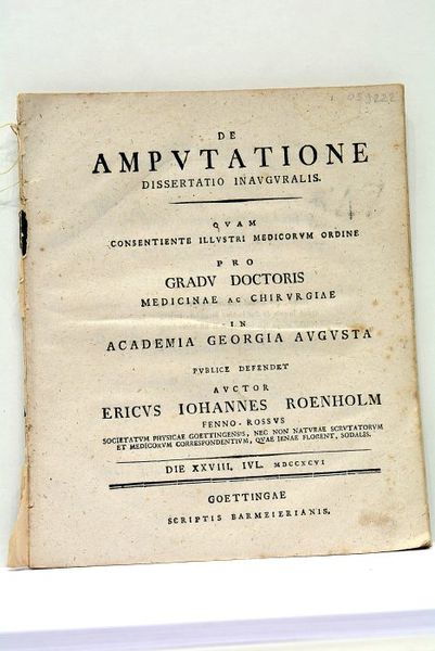 De Amputatione.