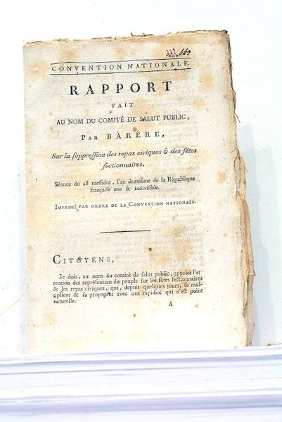 Rapport fait au nom du Comité de Salut Public, sur …
